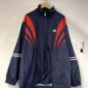 Modro-červená bunda Adidas